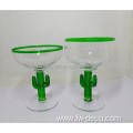 New Design Custom 200ml green wine glass